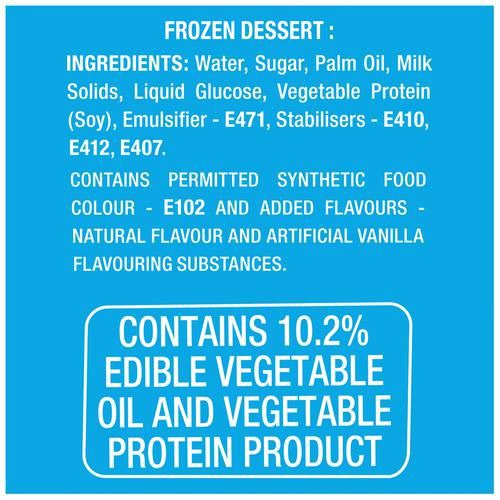 Kwality Walls Shameless Vanilla Tub, 700 ml